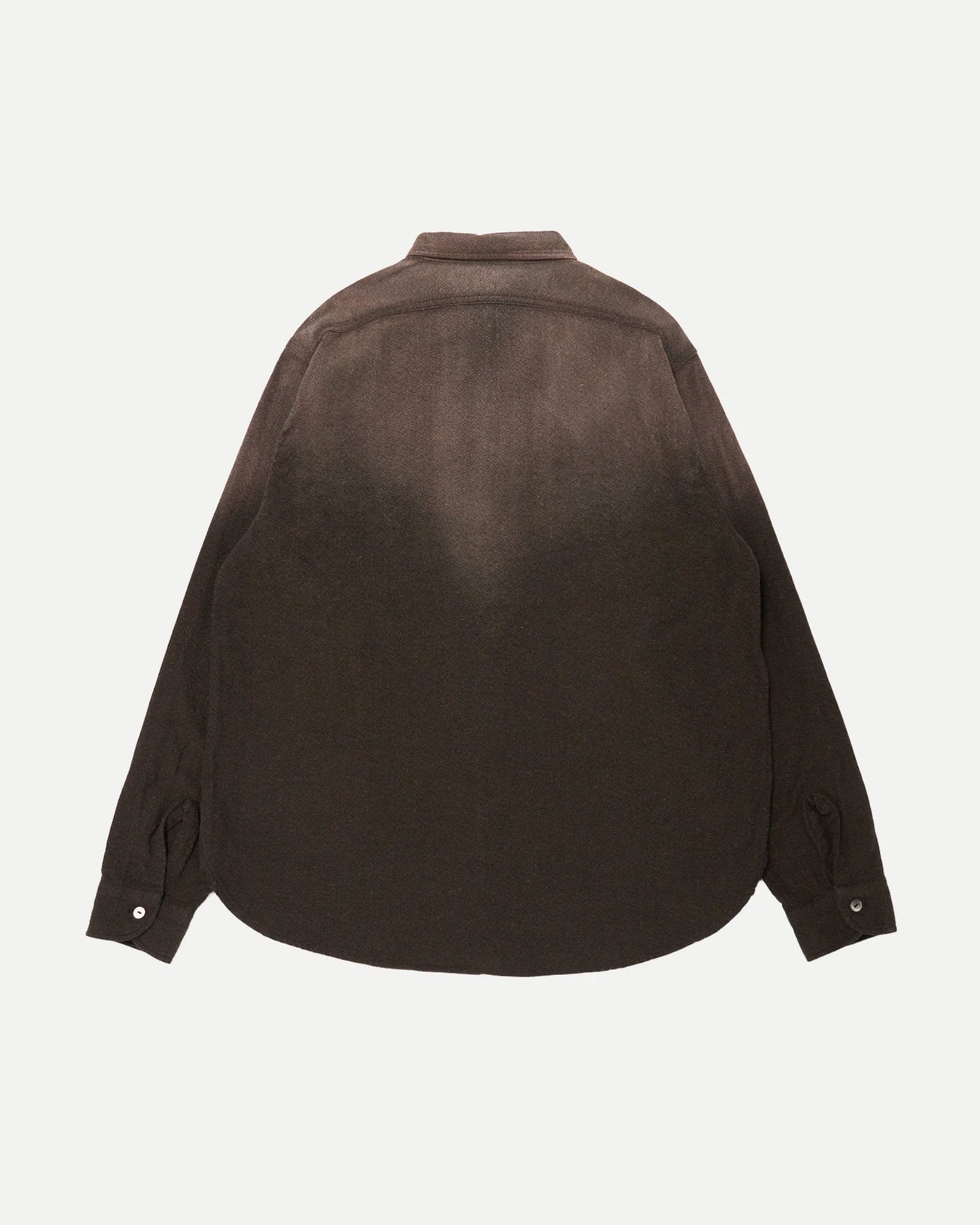 TAIGA TAKAHASHI LOT.117 WORK SHIRT FADED BROWN