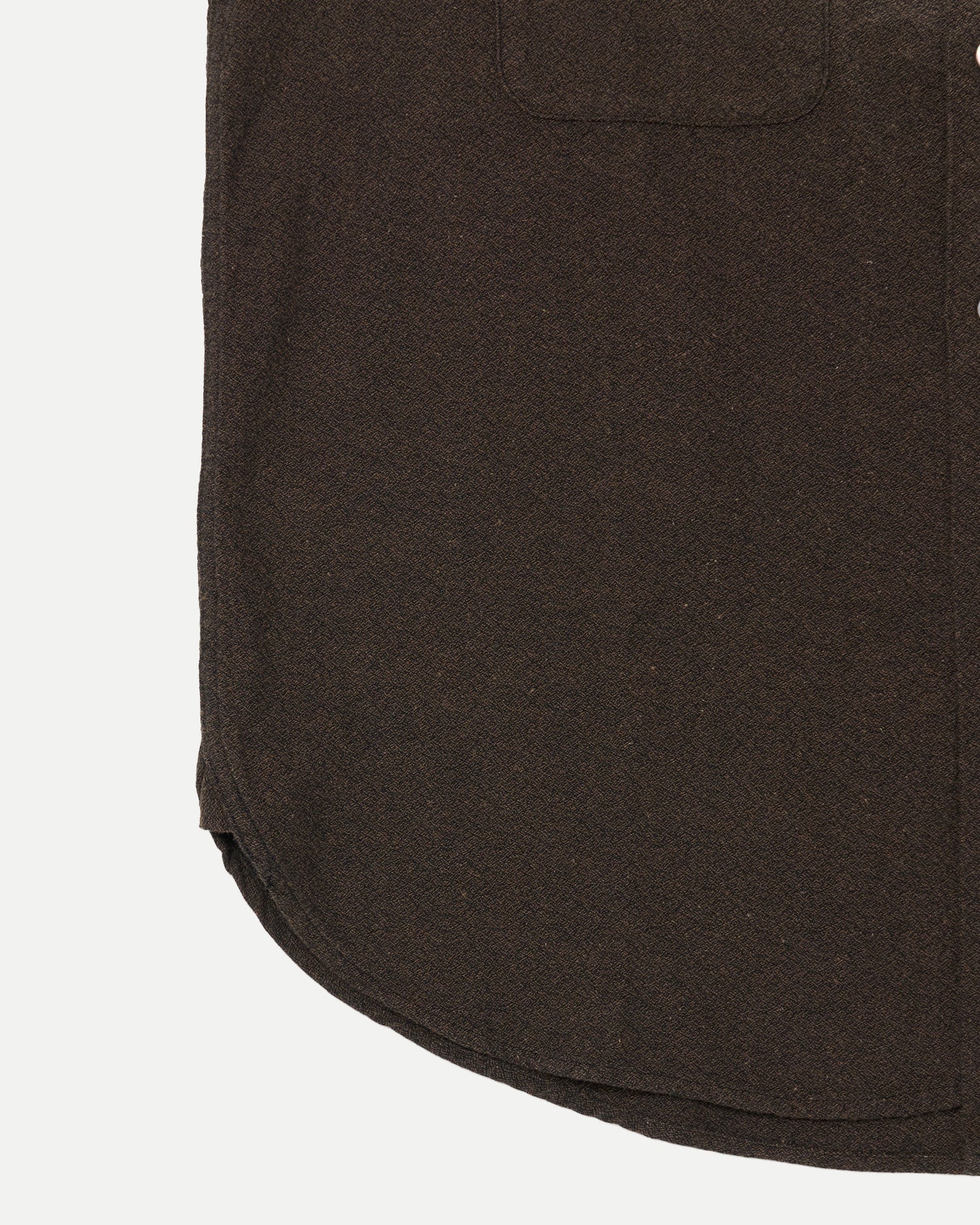 TAIGA TAKAHASHI LOT.117 WORK SHIRT FADED BROWN