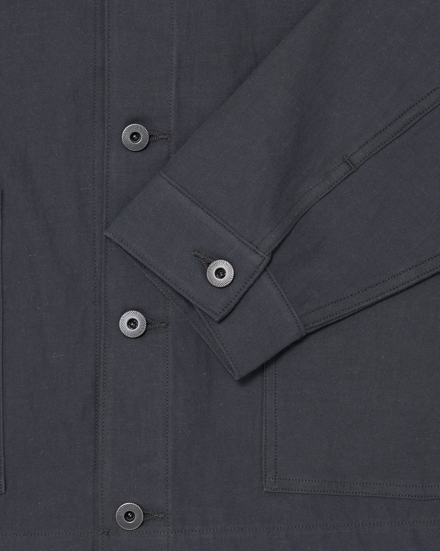 TAIGA TAKAHASHI LOT.303 COVERALL JACKET CHARCOAL