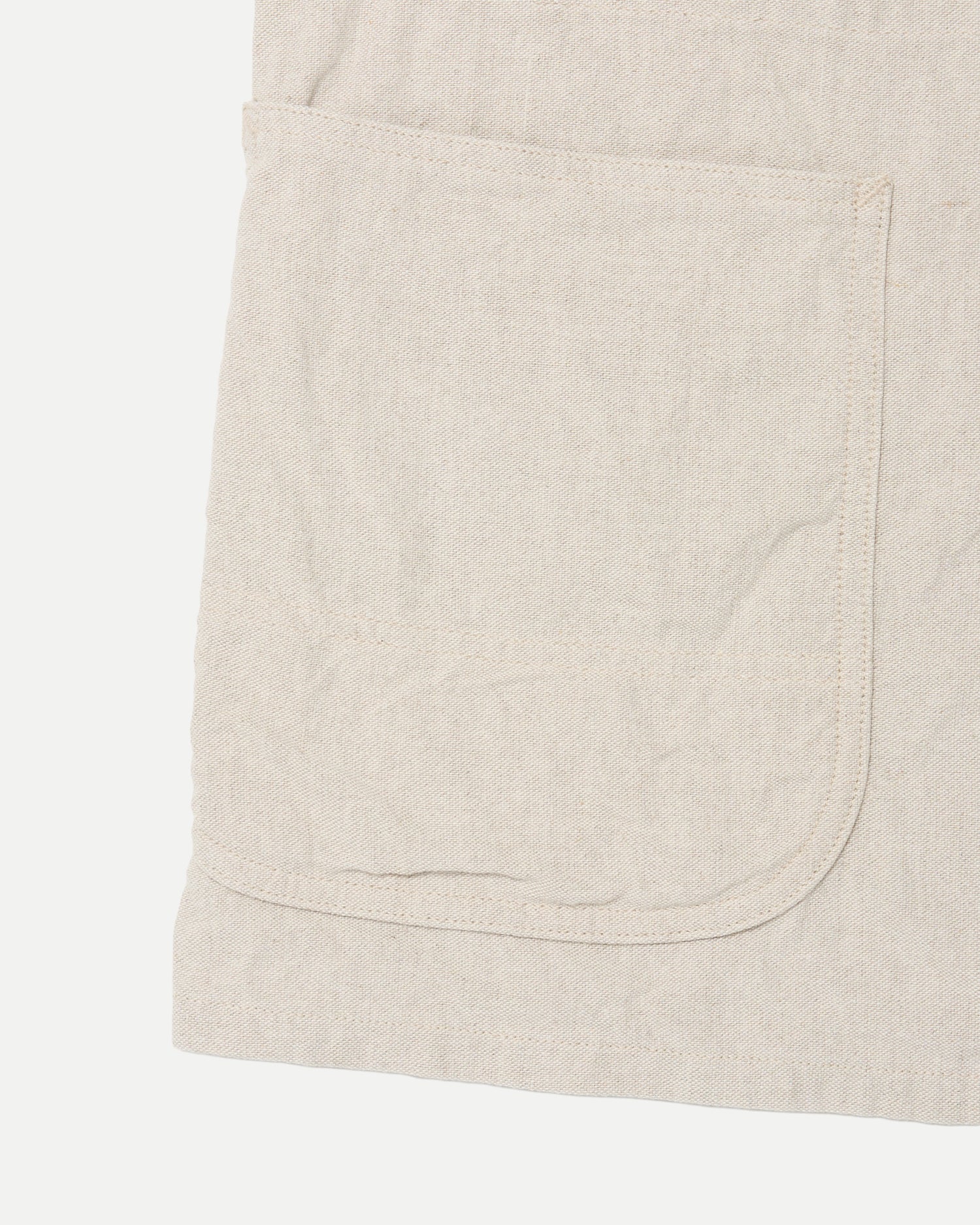 TAIGA TAKAHASHI LOT.328 COVERALL JACKET WITH CHINSTRAP IVORY