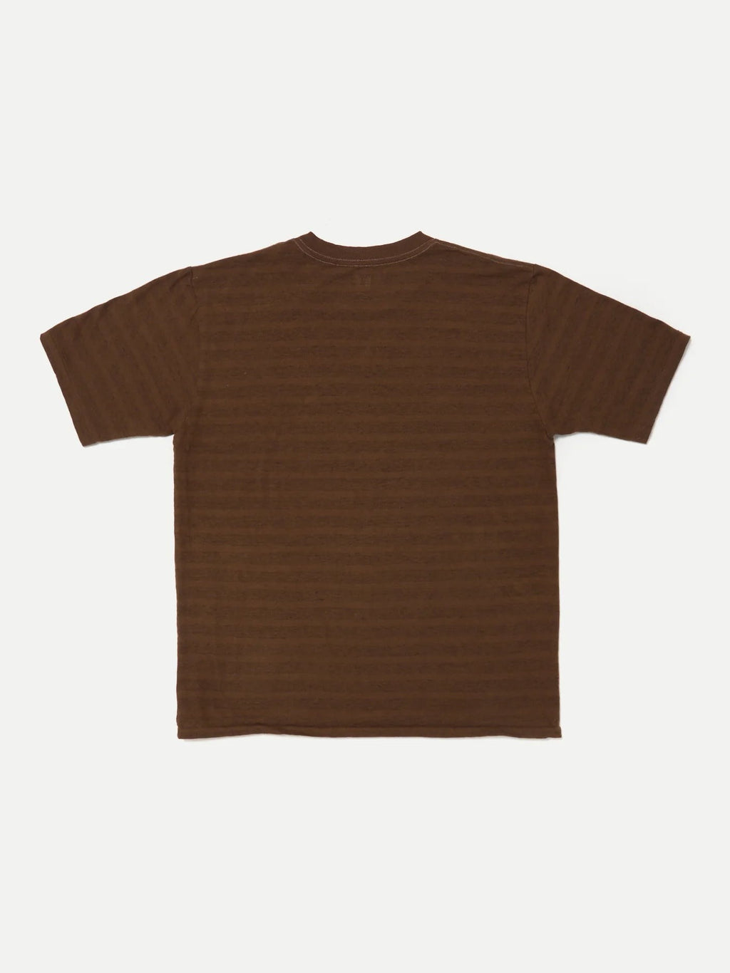 TAIGA TAKAHASHI LOT.617 BORDER TEE SHIRT BROWN