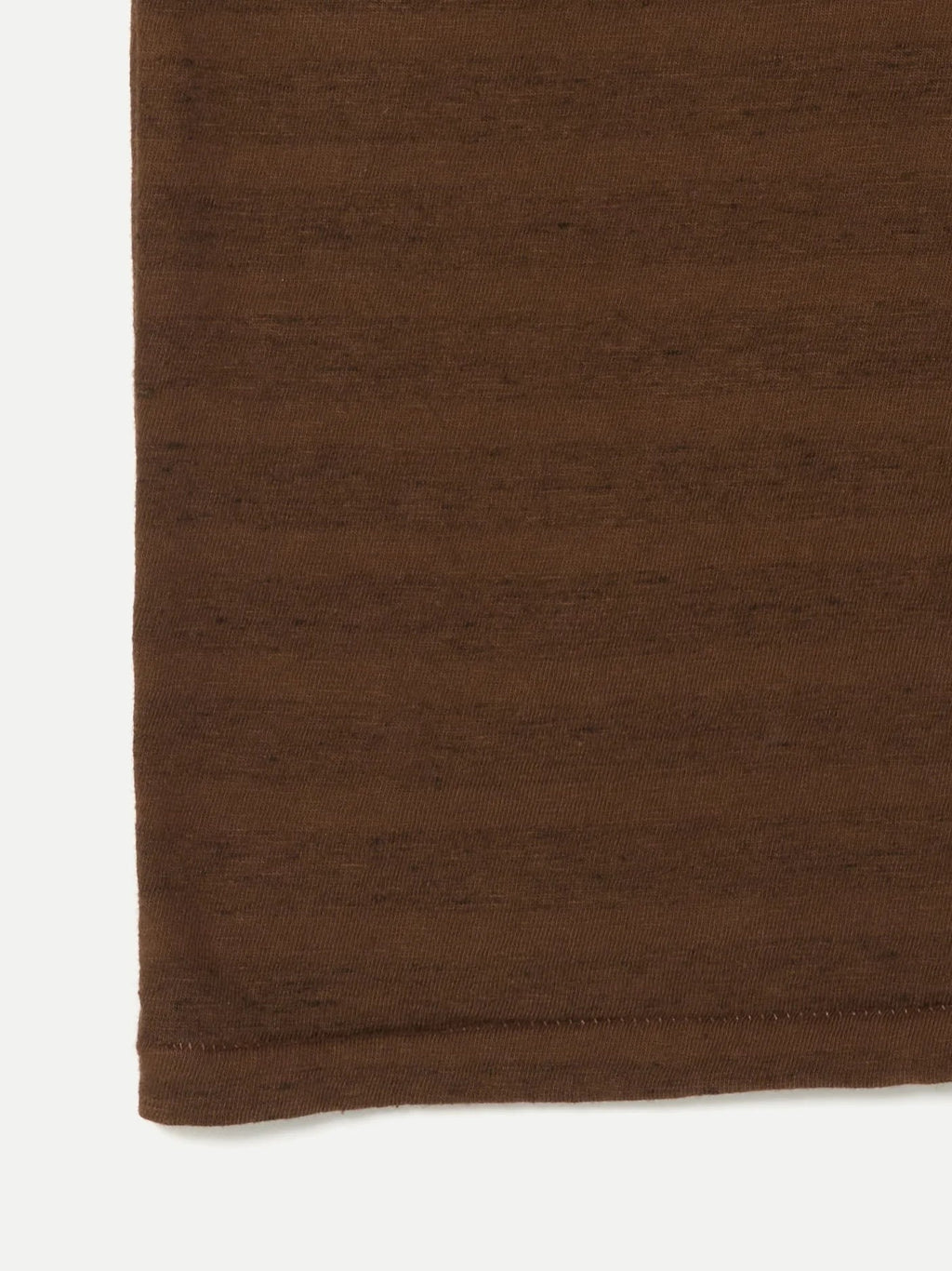 TAIGA TAKAHASHI LOT.617 BORDER TEE SHIRT BROWN