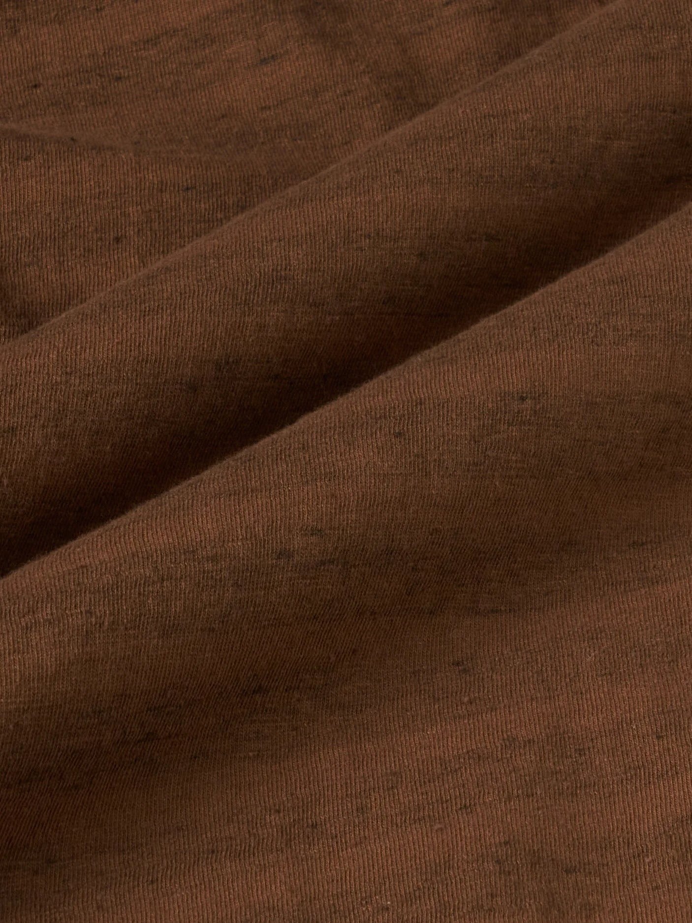 TAIGA TAKAHASHI LOT.617 BORDER TEE SHIRT BROWN