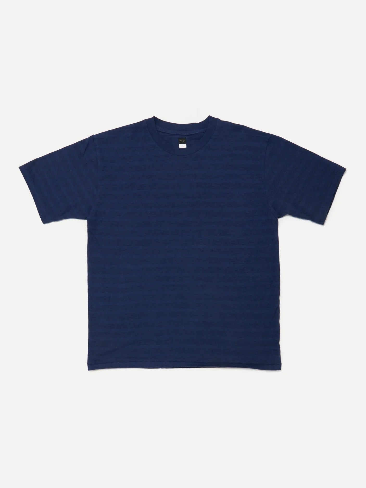 TAIGA TAKAHASHI LOT.617 BORDER TEE SHIRT NAVY
