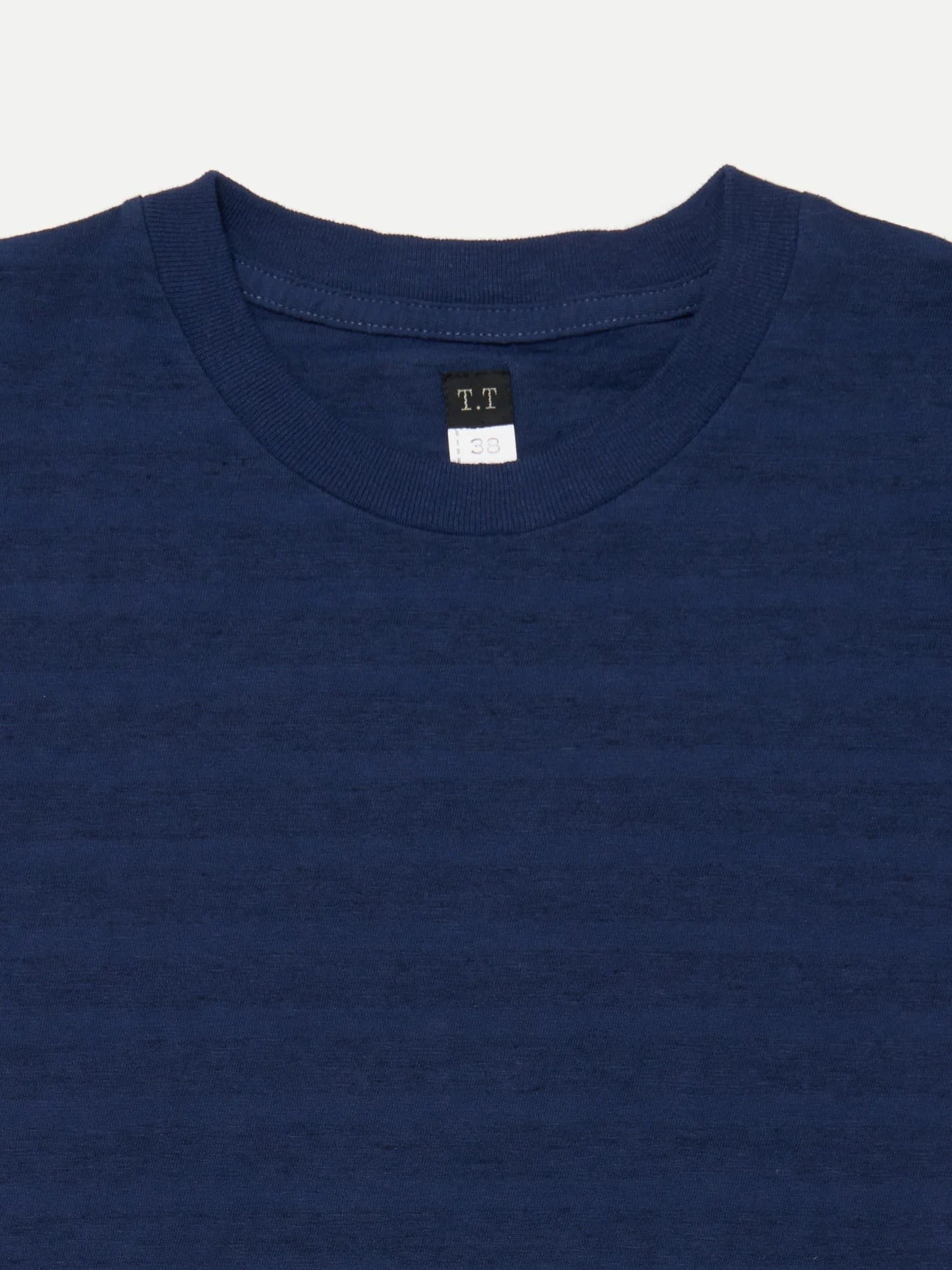 TAIGA TAKAHASHI LOT.617 BORDER TEE SHIRT NAVY