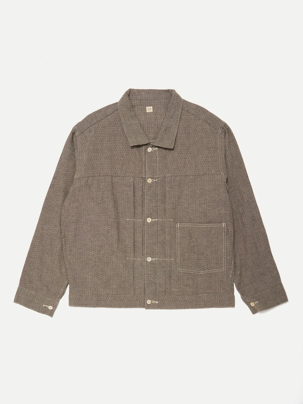 TAIGA TAKAHASHI LOT.309 BUCKLE-BACKED JACKET CHARCOAL