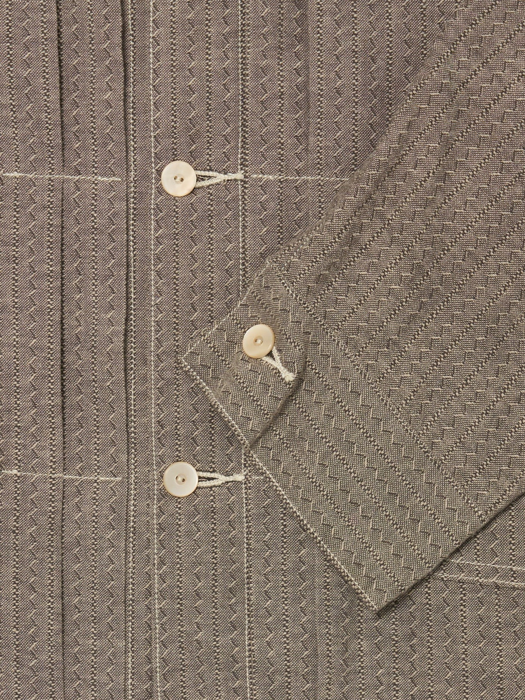 TAIGA TAKAHASHI LOT.309 BUCKLE-BACKED JACKET CHARCOAL