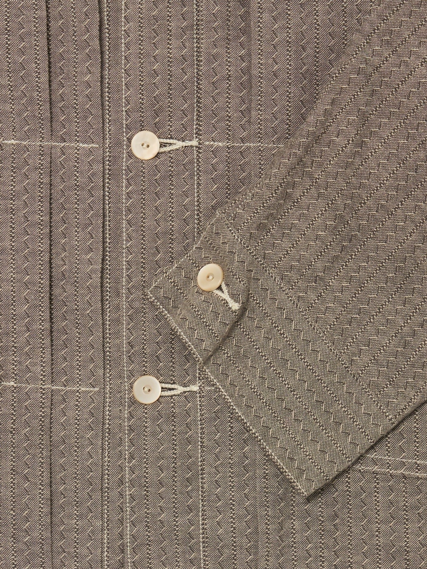TAIGA TAKAHASHI LOT.309 BUCKLE-BACKED JACKET CHARCOAL