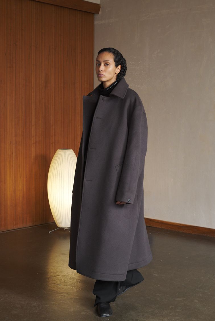 LEA BOBERG P.C. COAT BLACK