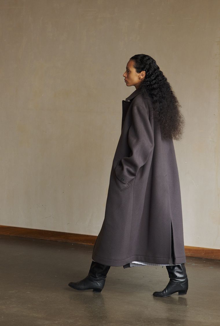 LEA BOBERG P.C. COAT BLACK